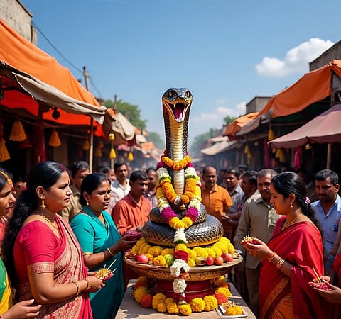 ಹಾವುಗಳಿಗೆ ವಿಶೇಷ ಸ್ಥಾನ