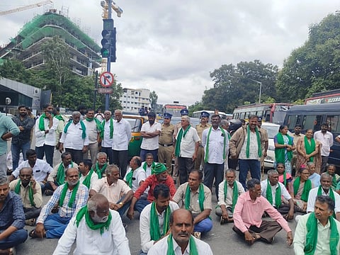ಪ್ರತಿಭಟನಾನಿರತ ರೈತರ 