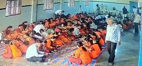 Theft during the counting of Hundi money at Bangaru Tirupati