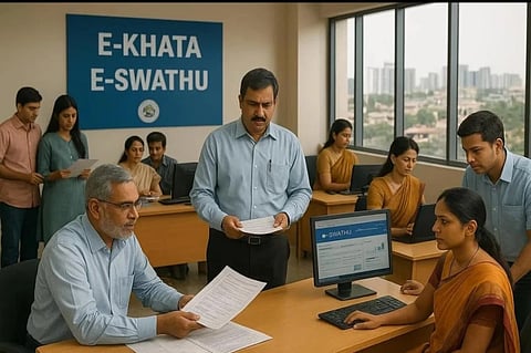 ಖಾತೆ ಮಾಡಿಕೊಡುವ ಇ-ಪೌತಿ ಖಾತೆ 
