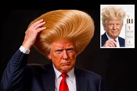 ಟ್ರಂಪ್ ಹೊಸ ಹೇರ್‌ಸ್ಟೈಲ್ ನೋಡಿ ಶಾಕ್ ಆದ ನೆಟ್ಟಿಗರು Donald Trump (ಚಿತ್ರ X)