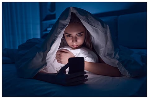 Womens Mental HealthEvening Scrolling Stress