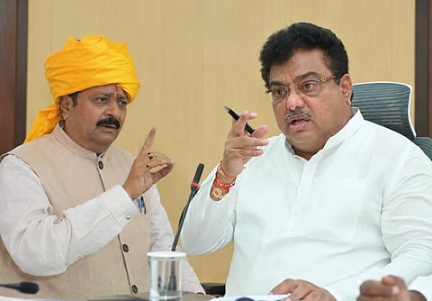 ಶಾಸಕ ಬಸನಗೌಡ ಪಾಟೀಲ ಯತ್ನಾಳ-ಸಚಿವ ಎಂ.ಬಿ. ಪಾಟೀಲ