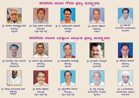 ಯಕ್ಷಗಾನ ಅಕಾಡೆಮಿಯ ಪ್ರಶಸ್ತಿ ಪುರಸ್ಕೃತರು