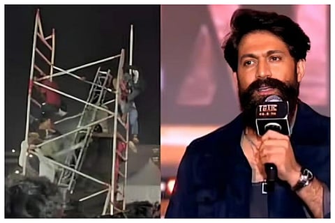 Yash halts Toxic event midway after sound box collapses into crowd, two injured