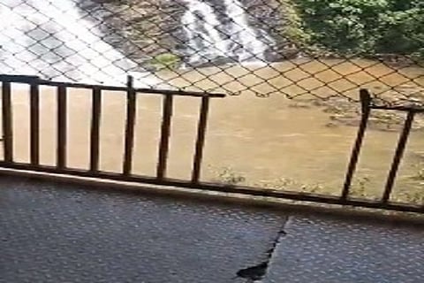 ಅಬ್ಬಿಫಾಲ್ಸ್ ವೀಕ್ಷಣಾ ಗೋಪುರ ತಡೆಬೇಲಿಯ ದುಸ್ಥಿತಿ