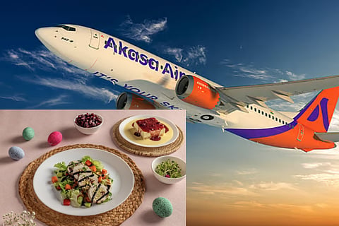 Akasa Air Easter special Menu