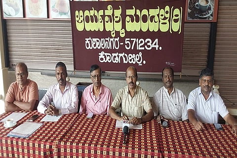 ಕುಶಾಲನಗರ ಆರ್ಯವೈಶ್ಯ ಮಹಾಸಭಾ ಅಧ್ಯಕ್ಷ ಬಿ.ಆರ್. ನಾಗೇಂದ್ರ ಪ್ರಸಾದ್ ಮಾತನಾಡಿದರು