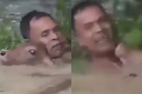 Assam Floods (ಚಿತ್ರ X)