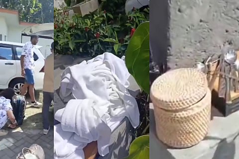 Bali hotel theft Indian family