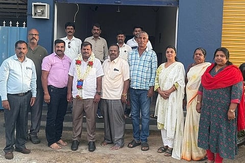Sri Yogi Narayana is the new president of Balija Sangha.