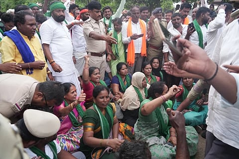 Bjp protest