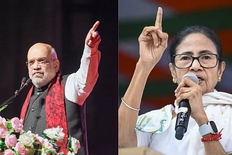 ಬಂಗಾಳ ಸಮರ: ಅಮಿತ್ ಷಾ ನುಸುಳುಕೋರ ಅಸ್ತ್ರ, ಬಿಜೆಪಿ ವಿರುದ್ಧ ಟಿಎಂಸಿಯಿಂದ ಮತದಾರರ ಸಾಗಾಟ ಆರೋಪ!