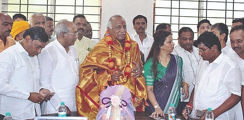  ಬಾಗಲಕೋಟೆ ನಗರದಲ್ಲಿ ಬಾಗಲಕೋಟೆ ಪಟ್ಟಣ ಅಭಿವೃದ್ಧಿ ಪ್ರಾಧಿಕಾರದ ಅಧ್ಯಕ್ಷರಾಗಿ ಶುಕ್ರವಾರ ಪ್ರಕಾಶ ತಪಶೆಟ್ಟಿ ಅಧಿಕಾರ ಸ್ವೀಕರಿಸಿದರು. ಶಾಸಕ ಉಮೇಶ ಮೇಟಿ, ಮಾಜಿ ಸಚಿವರಾದ ಅಜಯಕುಮಾರ ಸರನಾಯಕ, ಎಸ್.ಆರ್. ಪಾಟೀಲ, ಕಾಂಗ್ರೆಸ್ ಜಿಲ್ಲಾಧ್ಯಕ್ಷ ಎಸ್.ಜಿ. ನಂಜಯ್ಯನಮಠ, ರಕ್ಷಿತಾ ಈಟಿ ಇದ್ದರು.