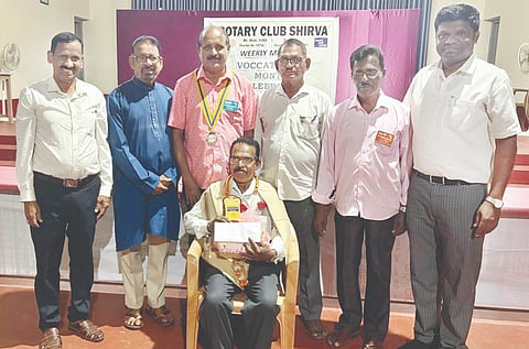 ಬಂಟಕಲ್ಲು ರೋಟರಿ ಸಭಾಭವನದಲ್ಲಿ ಪಂಜಿಮಾರು ಮುಲ್ಕಾಡಿ ಗಣಪತಿ ಆಚಾರ್ಯ ಅವರನ್ನು ಸನ್ಮಾನಿಸಲಾಯಿತು.