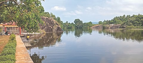 ಕಾರ್ಕಳದ ಐತಿಹಾಸಿಕ ಜಲಮೂಲವಾದ ರಾಮಸಮುದ್ರ ಕೆರೆ.
