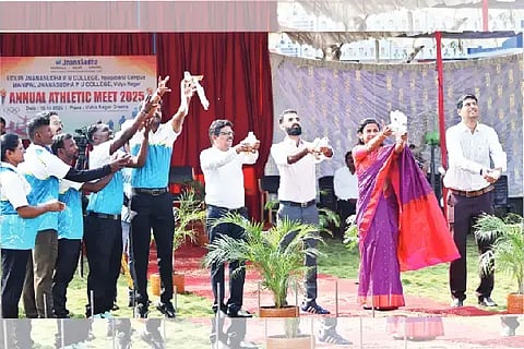  ಮಣಿಪಾಲದಲ್ಲಿ ಜ್ಞಾನಸುಧಾ ಪದವಿ ಪೂರ್ವ ಕಾಲೇಜು ವಾರ್ಷಿಕ ಕ್ರೀಡಾಕೂಟಕ್ಕೆ ಚಾಲನೆ ನೀಡಲಾಯಿತು