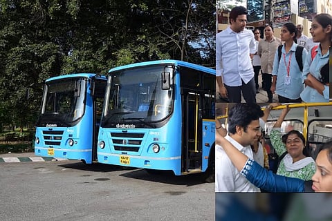MP Tejasvi Surya on BMTC Bus Shortage
