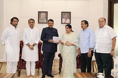 Sunetra Pawar | ಸಿಎಂ ಫಡ್ನವೀಸ್‌ರನ್ನು ಭೇಟಿಯಾದ ಸುನೇತ್ರಾ ಪವಾರ್