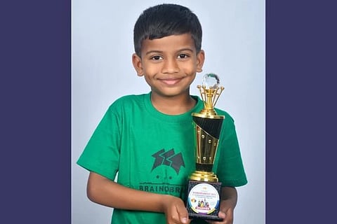  ದುಬೈಯಲ್ಲಿ ನಡೆದ ಅಂತಾರಾಷ್ಟಿçÃಯ ಮಟ್ಟದ 15ನೇ ಬ್ರೆöÊನೋಬ್ರೆöÊನ್ ಸ್ಪರ್ಧೆಯಲ್ಲಿ ಚಾಂಪಿಯನ್ ಆದ ಮಡಿಕೇರಿಯ ಎಸ್. ಅನ್ವಿತ್