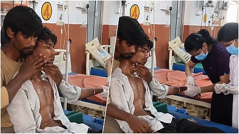 ತಮ್ಮನ ಪ್ರಾಣ ಉಳಿಸಲು ಅಣ್ಣನ ಹೋರಾಟ
