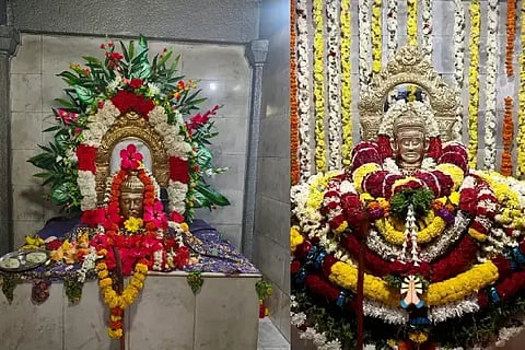 ವರೂರ ಗ್ರಾಮದ ಶ್ರೀ ಚರಮೂರ್ತೇಶ್ವರ ದೇವರ ಗದ್ದುಗೆ.