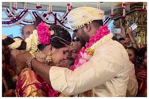 Chikkanna Marriage With Pavana Wedding In Mysore Attended By Sandalwood Celebrities
