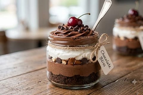 ಇಂದೇ ಟ್ರೈ ಮಾಡಿ ಚಾಕೊಲೇಟ್ ಡೆಸರ್ಟ್ ಜಾರ್! Chocolate Dessert Jar ಸಾಂದರ್ಭಿಕ ಚಿತ್ರ