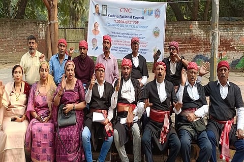 Satyagraha by CNC in New Delhi