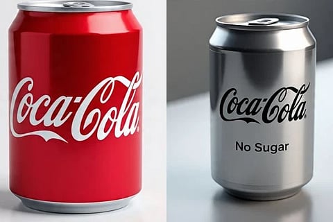 Drinking cococola