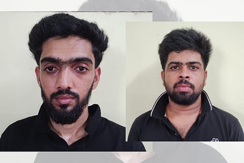 ಬಂಧಿತ ಹಂಡೇಲಿನ ಮಹಮ್ಮದ್ ಆರೀಫ್, ಗಂಟಾಲಕಟ್ಟೆಯ ಇಮ್ರಾನ್ ಅಲಿಯಾಸ್ ಇಬ್ರಾಹಿಂ 