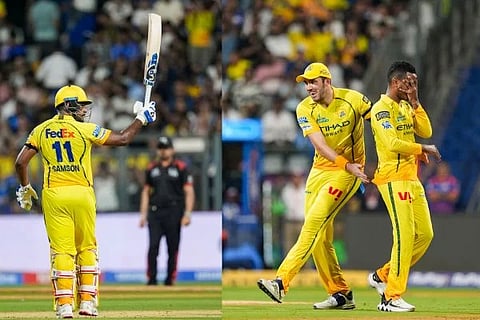 ವಾಂಖೆಡೆಯಲ್ಲಿ ಸಂಜು ದರ್ಬಾರ್': ಮುಂಬೈ ಮಣ್ಣುಮುಕ್ಕಿಸಿದ ಸಿಎಸ್‌ಕೆ! 103 ರನ್‌ಗಳ ಭರ್ಜರಿ ಜಯ! 