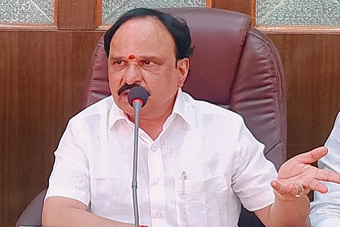 ಜಿಲ್ಲಾ ಉಸ್ತುವಾರಿ ಸಚಿವ ಡಿ. ಸುಧಾಕರ್.