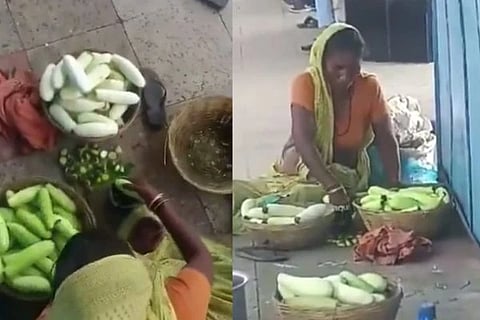 Cucumber Viral Video (ಚಿತ್ರ X)