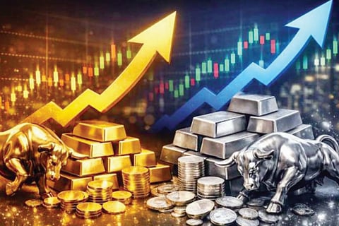 Gold and silver