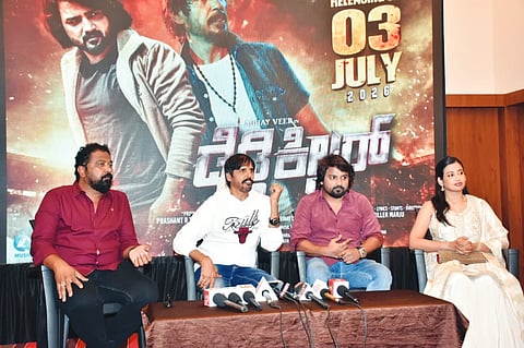 deadly killer ನಿರ್ದೇಶಕ ಥ್ರಿಲ್ಲರ್​ ಮಂಜು ಸುದ್ದಿಗೋಷ್ಠಿಯಲ್ಲಿ ಮಾತನಾಡಿದರು.