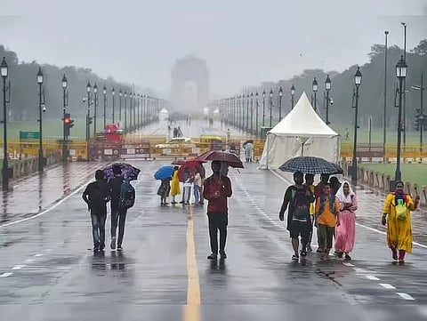 ದೆಹಲಿಯಲ್ಲಿ ಮಳೆ ಅಬ್ಬರ