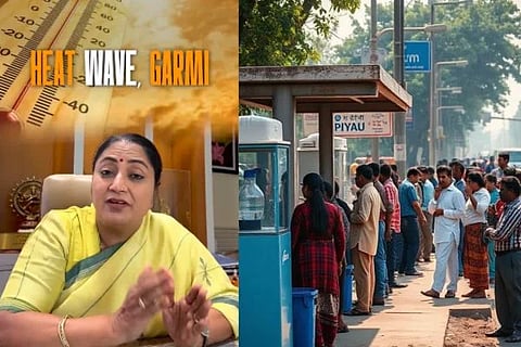 Delhi Heat wave (ಚಿತ್ರ X)