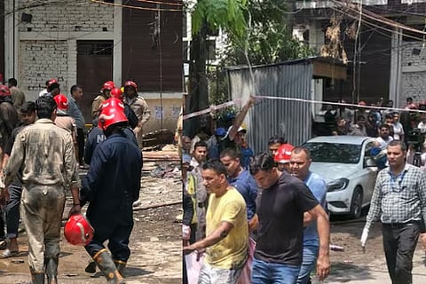 10 Killed In Massive Fire At Delhi Restaurant