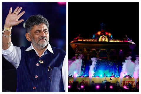 ಸಿಎಂ ಡಿಕೆ ಶಿವಕುಮಾರ್​ ಭಾಷಣದ ವೇಳೆ ಮೋದಿ ಹೆಸರ ಕೂಗಿದ ಜನ