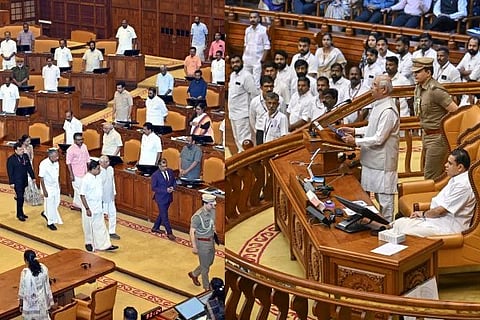 Kerala Governor skipped key portions