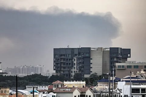 Drone attack