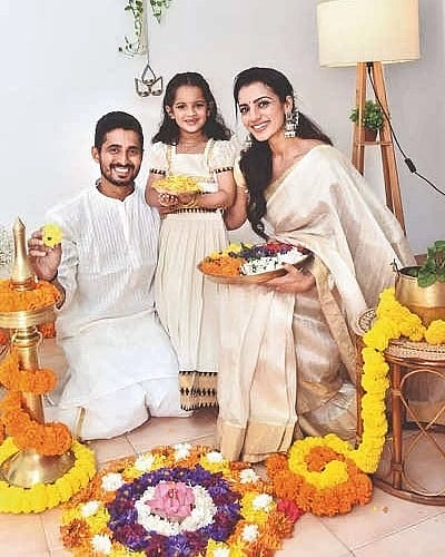 ನಟಿ ಶ್ರುತಿ ಹರಿಹರನ್​ ಕುಟುಂಬ