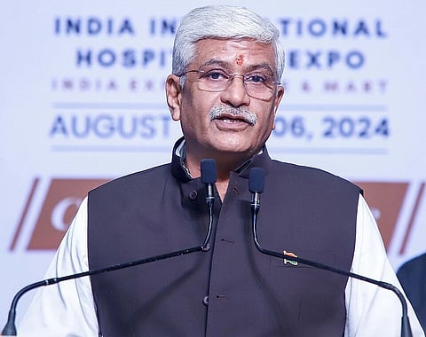  ಕೇಂದ್ರ ಪ್ರವಾಸೋದ್ಯಮ ಸಚಿವ ಗಜೇಂದ್ರ ಸಿಂಗ್ ಶೆಖಾವತ್ 