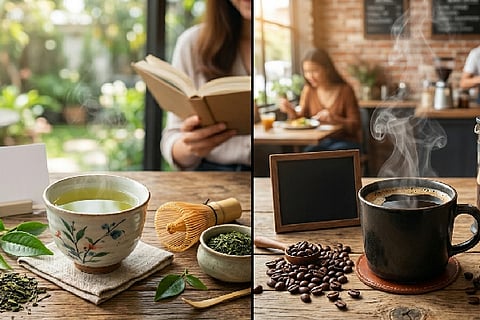 Green Tea Vs Black Coffee