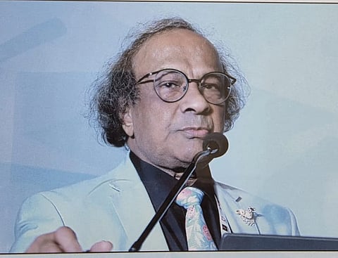 ಲಖನೌದಲ್ಲಿ ಡಾ.ಜಿ.ಬಿ. ಸತ್ತೂರ (hypertention) ಮಾತನಾಡಿದರು.