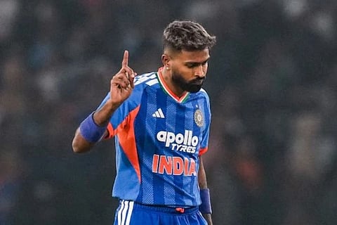  ಮುಂಬೈ ಇಂಡಿಯನ್ಸ್ ನಾಯಕ ಹಾರ್ದಿಕ್​ ಪಾಂಡ್ಯ( Hardik Pandya ಚಿತ್ರ ಪಿಟಿಐ)