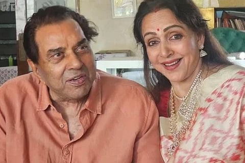 ಹೇಮಾ ಮಾಲಿನಿ ದಂಪತಿ ಚಿತ್ರ (Instagram ನಿಂದ ಸ್ವೀಕರಿಸಲಾಗಿದೆ)