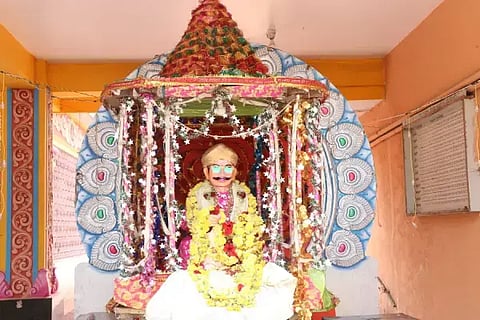 ಶಿವಮೊಗ್ಗದಲ್ಲಿ ಪ್ರತಿಷ್ಠಾಪಿಸಿರುವ ಮನ್ಮಥನ ಮೂರ್ತಿ