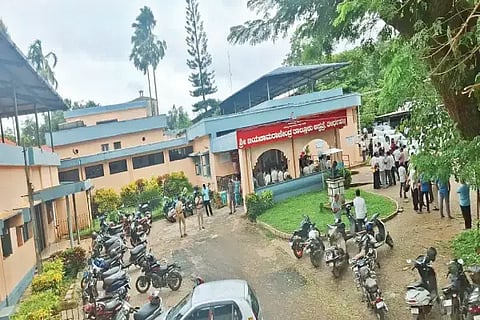ತೀರ್ಥಹಳ್ಳಿಯ ಜಯಚಾಮರಾಜೇಂದ್ರ ತಾಲೂಕು ಆಸ್ಪತ್ರೆ.